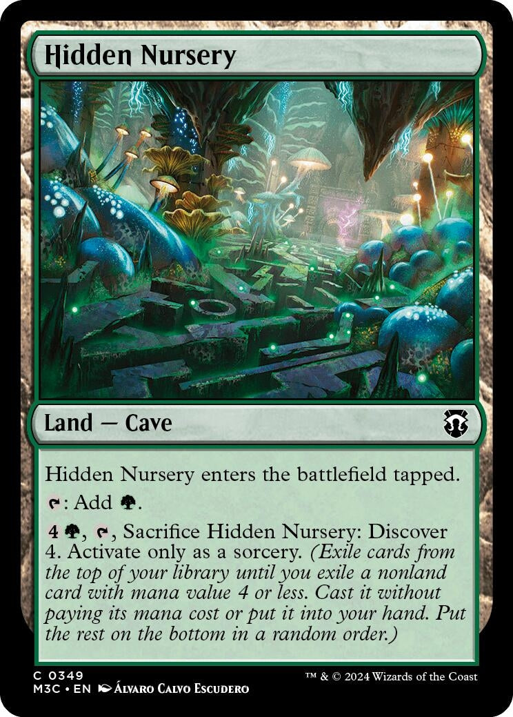 Image for Hidden Nursery (Ripple Foil) (349) (Commander: Modern Horizons 3) - Magic: The Gathering
