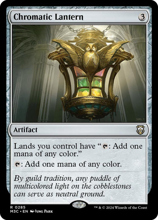 Image for Chromatic Lantern (Ripple Foil) (285) (Commander: Modern Horizons 3) - Magic: The Gathering
