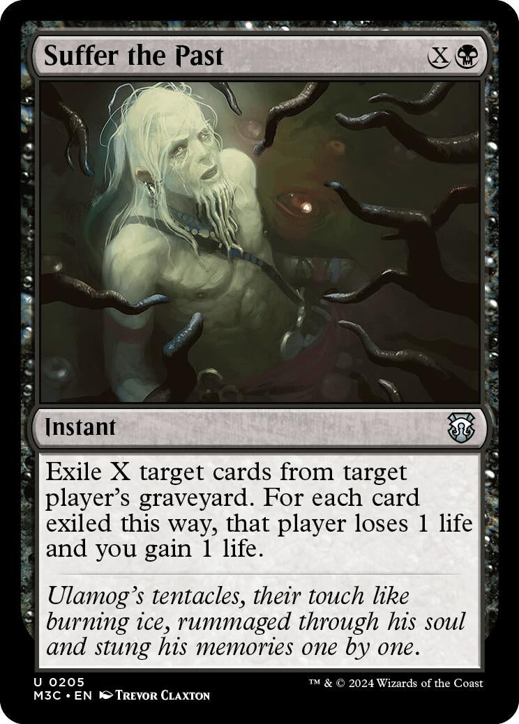 Image for Suffer the Past (Ripple Foil) (205) (Commander: Modern Horizons 3) - Magic: The Gathering