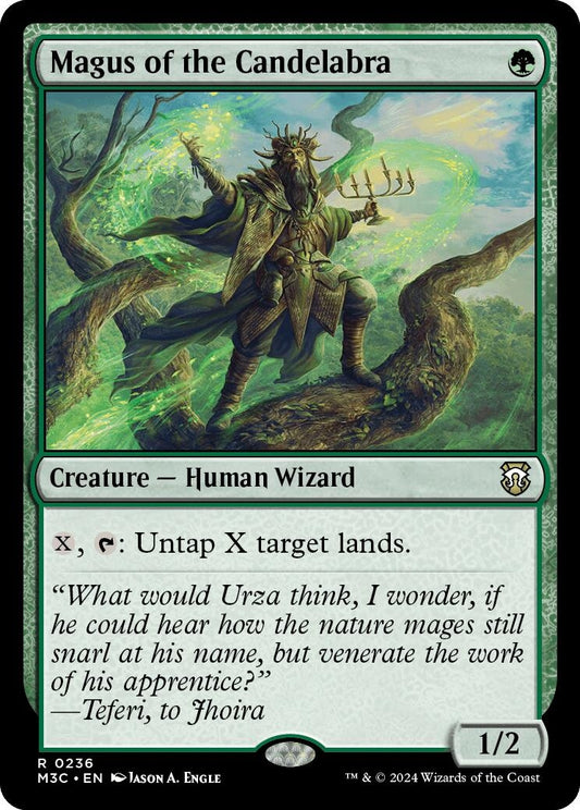 Image for Magus of the Candelabra (Ripple Foil) (236) (Commander: Modern Horizons 3) - Magic: The Gathering