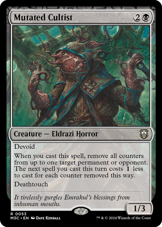 Image for Mutated Cultist (53) (Commander: Modern Horizons 3) - Magic: The Gathering