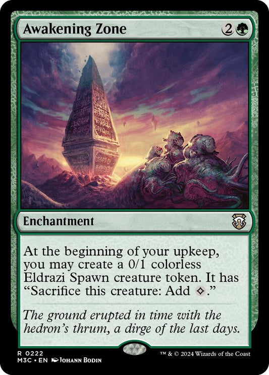 Image for Awakening Zone (Ripple Foil) (222) (Commander: Modern Horizons 3) - Magic: The Gathering