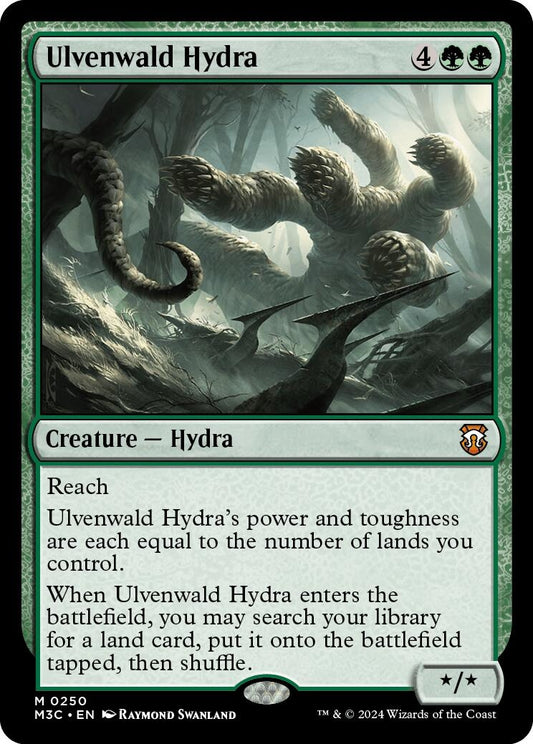 Image for Ulvenwald Hydra (Ripple Foil) (250) (Commander: Modern Horizons 3) - Magic: The Gathering