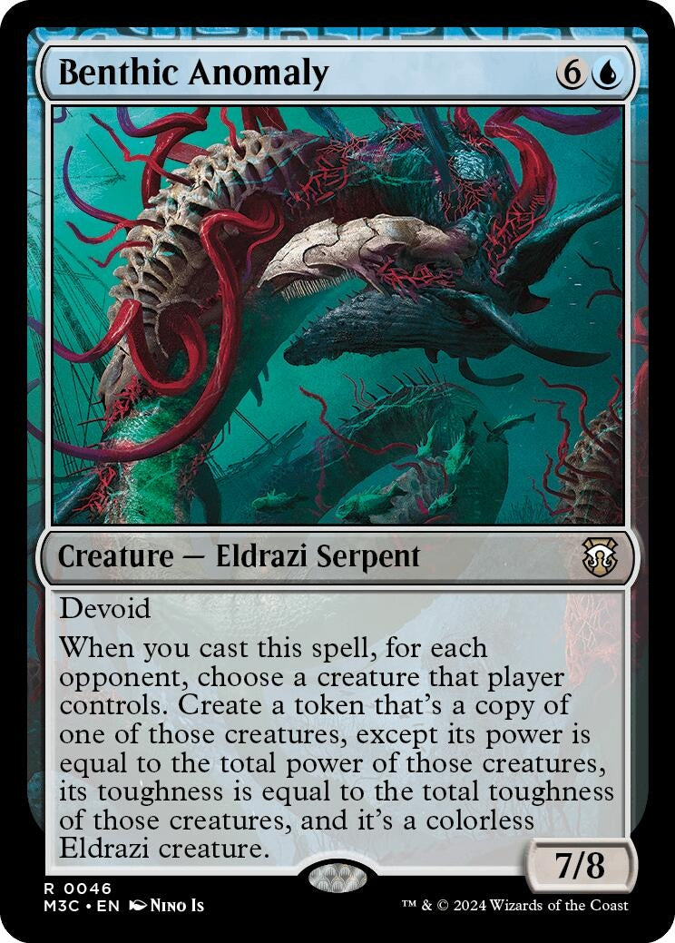 Image for Benthic Anomaly (Ripple Foil) (46) (Commander: Modern Horizons 3) - Magic: The Gathering