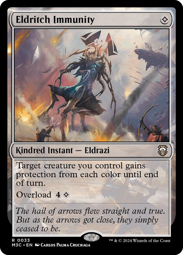 Image for Eldritch Immunity (Ripple Foil) (33) (Commander: Modern Horizons 3) - Magic: The Gathering