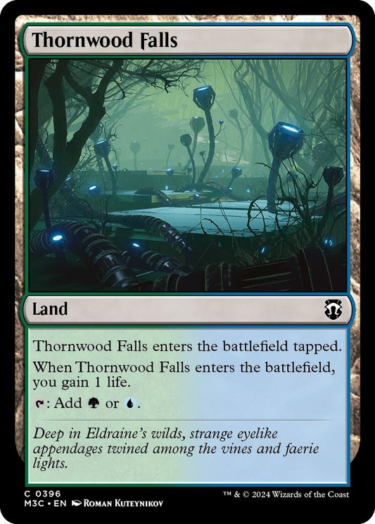 Image for Thornwood Falls (Ripple Foil) (396) (Commander: Modern Horizons 3) - Magic: The Gathering
