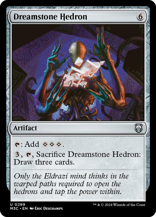 Image for Dreamstone Hedron (Ripple Foil) (289) (Commander: Modern Horizons 3) - Magic: The Gathering