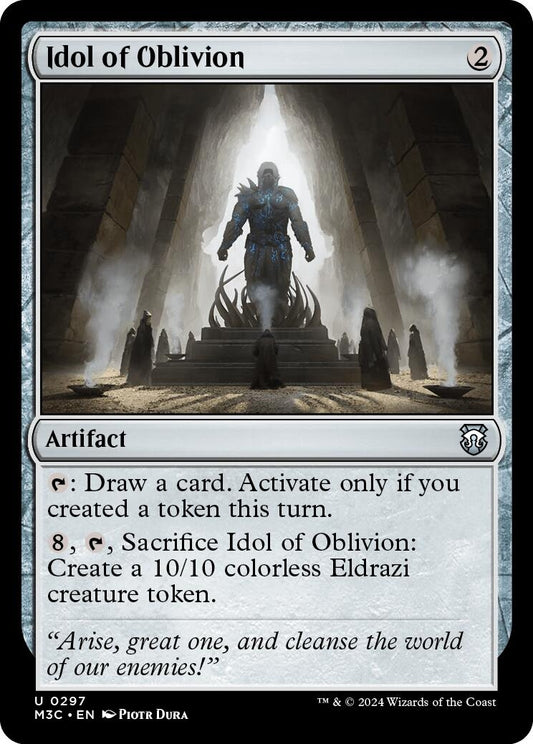 Image for Idol of Oblivion (Ripple Foil) (297) (Commander: Modern Horizons 3) - Magic: The Gathering