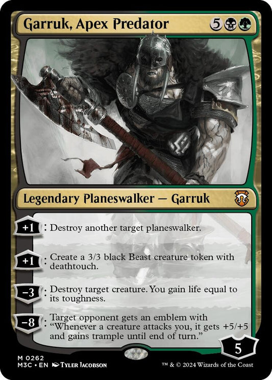 Image for Garruk, Apex Predator (262) (Commander: Modern Horizons 3) - Magic: The Gathering