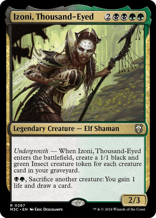 Image for Izoni, Thousand-Eyed (267) (Commander: Modern Horizons 3) - Magic: The Gathering