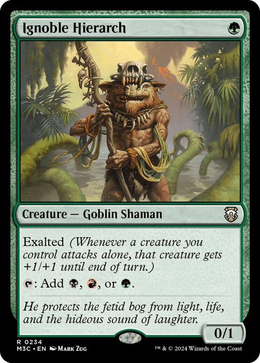 Image for Ignoble Hierarch (234) (Commander: Modern Horizons 3) - Magic: The Gathering