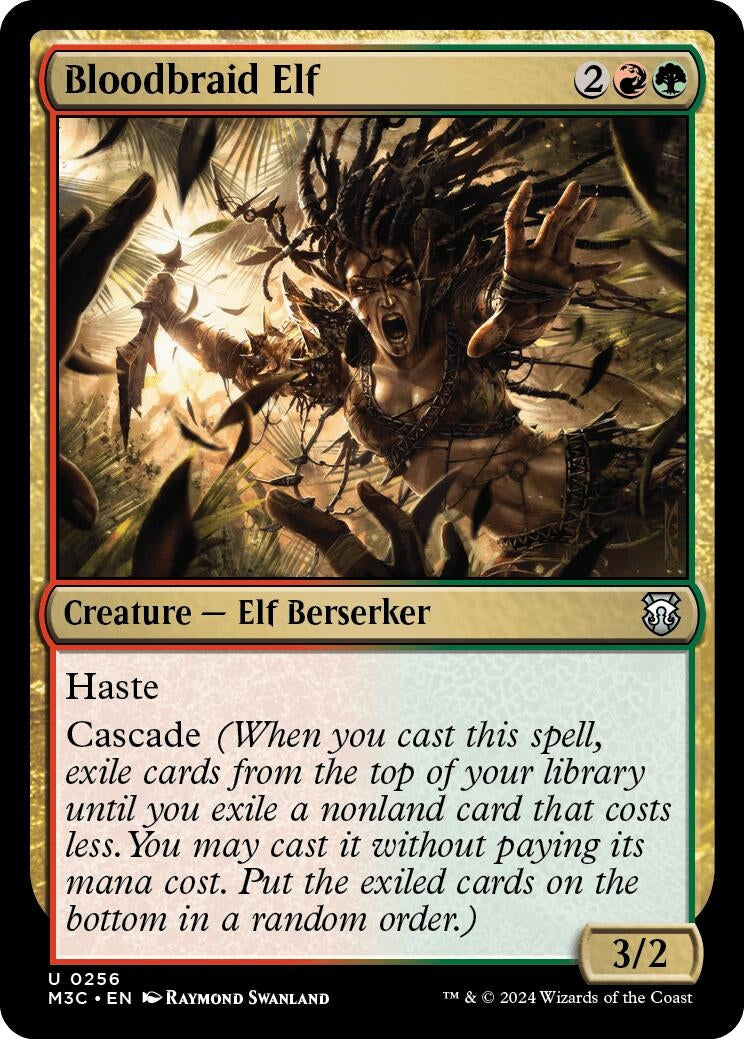 Image for Bloodbraid Elf (256) (Commander: Modern Horizons 3) - Magic: The Gathering
