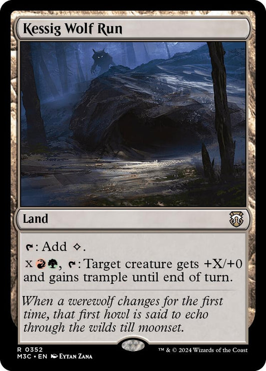 Image for Kessig Wolf Run (352) (Commander: Modern Horizons 3) - Magic: The Gathering