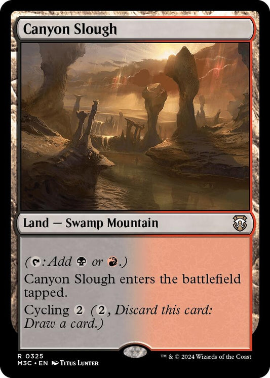 Image for Canyon Slough (325) (Commander: Modern Horizons 3) - Magic: The Gathering