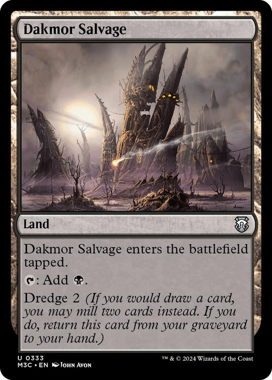 Image for Dakmor Salvage (333) (Commander: Modern Horizons 3) - Magic: The Gathering
