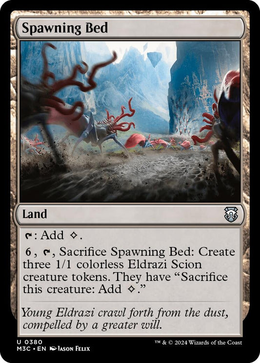 Image for Spawning Bed (Ripple Foil) (380) (Commander: Modern Horizons 3) - Magic: The Gathering
