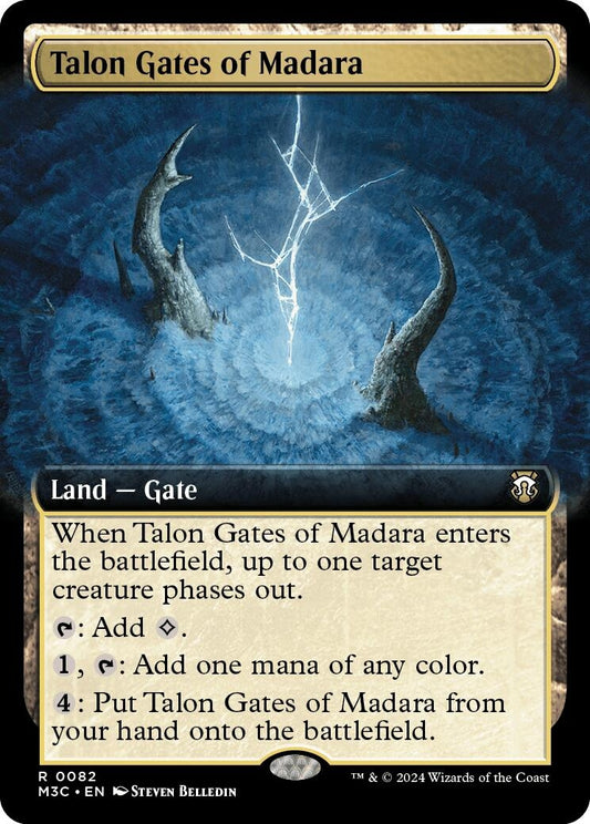 Image for Talon Gates of Madara (Extended Art) (Ripple Foil) (82) (Commander: Modern Horizons 3) - Magic: The Gathering
