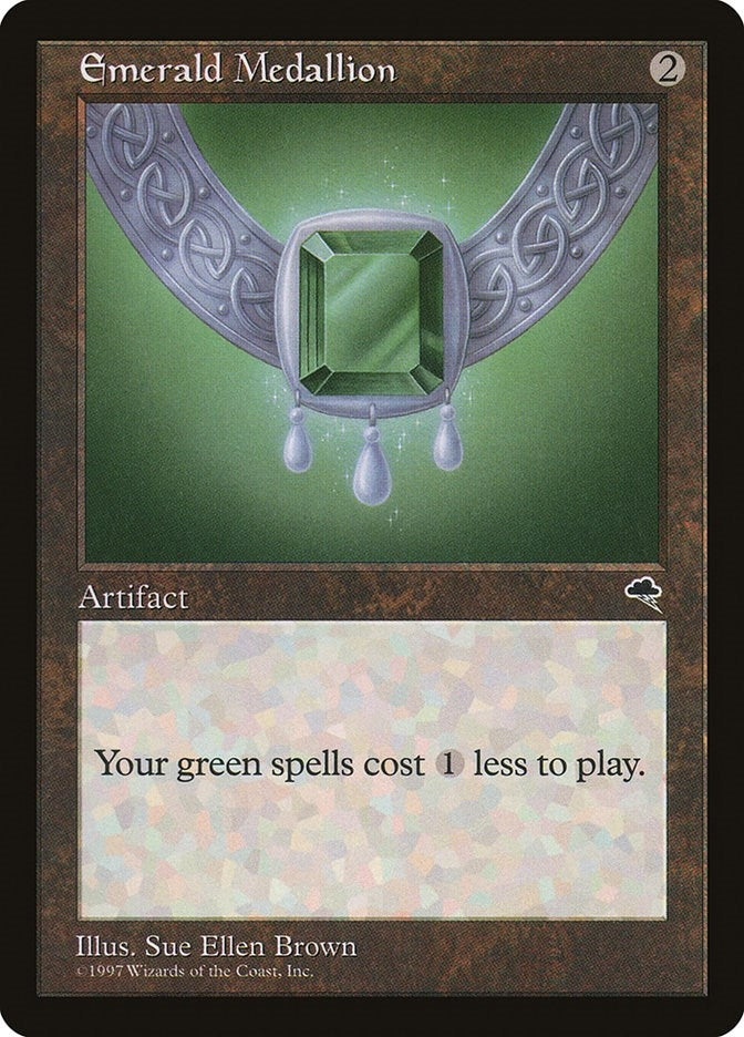 Image for Emerald Medallion (283) (Tempest) - Magic: The Gathering