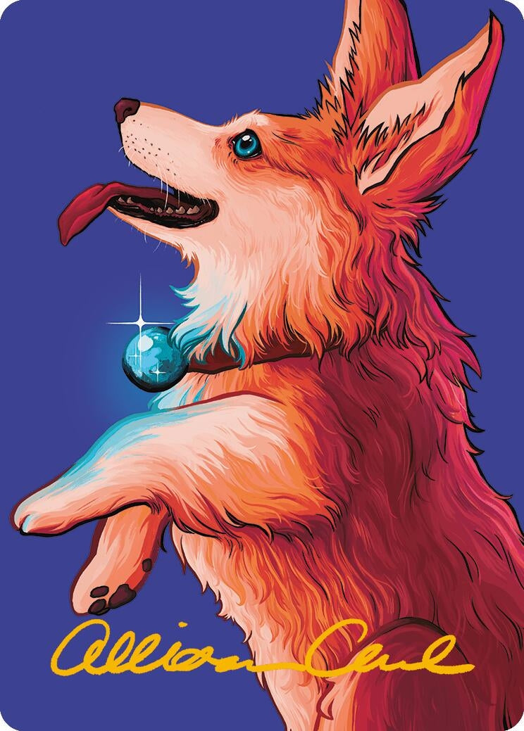 Image for Phelia, Exuberant Shepherd Art Card (Gold-Stamped Signature) (46) (Art Series: Modern Horizons 3) - Magic: The Gathering