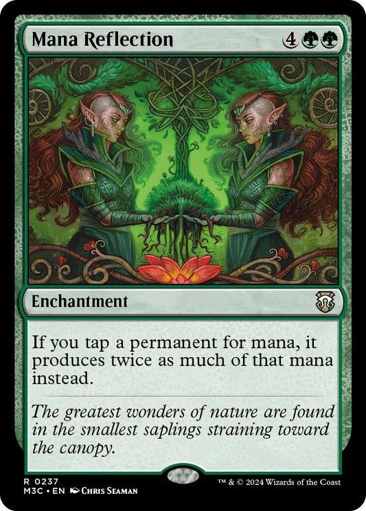 Image for Mana Reflection (Ripple Foil) (237) (Commander: Modern Horizons 3) - Magic: The Gathering