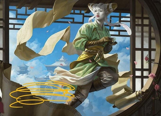 Image for Tamiyo, Inquisitive Student Art Card (Gold-Stamped Signature) (17) (Art Series: Modern Horizons 3) - Magic: The Gathering