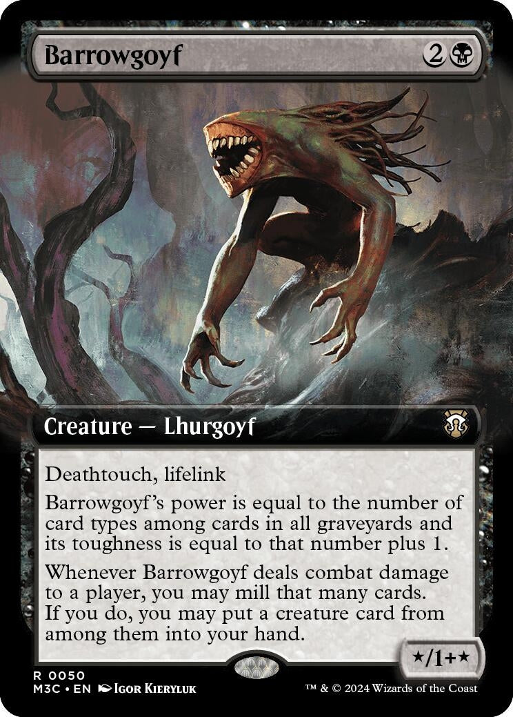 Image for Barrowgoyf (Extended Art) (50) (Commander: Modern Horizons 3) - Magic: The Gathering
