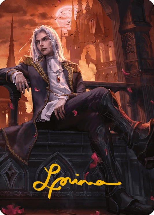 Image for Sorin of House Markov Art Card (Gold-Stamped Signature) (52) (Art Series: Modern Horizons 3) - Magic: The Gathering