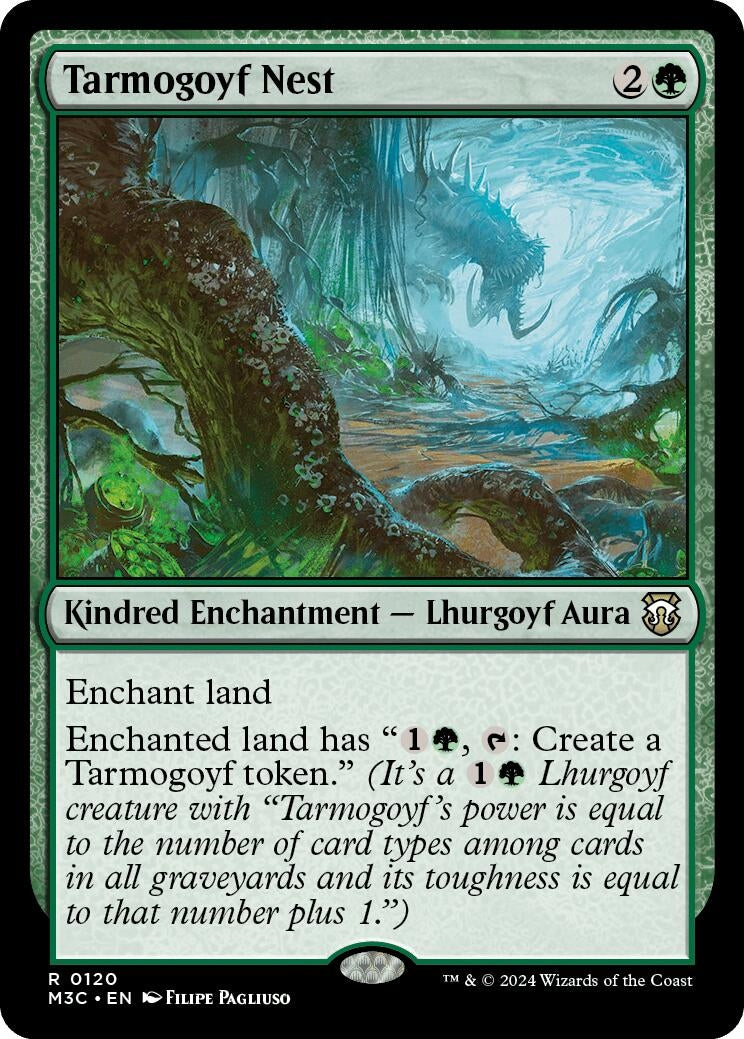 Image for Tarmogoyf Nest (120) (Commander: Modern Horizons 3) - Magic: The Gathering