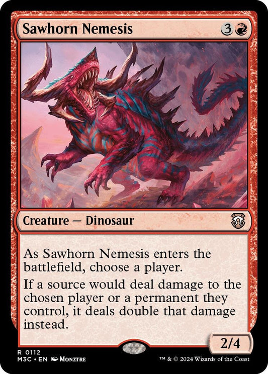 Image for Sawhorn Nemesis (112) (Commander: Modern Horizons 3) - Magic: The Gathering