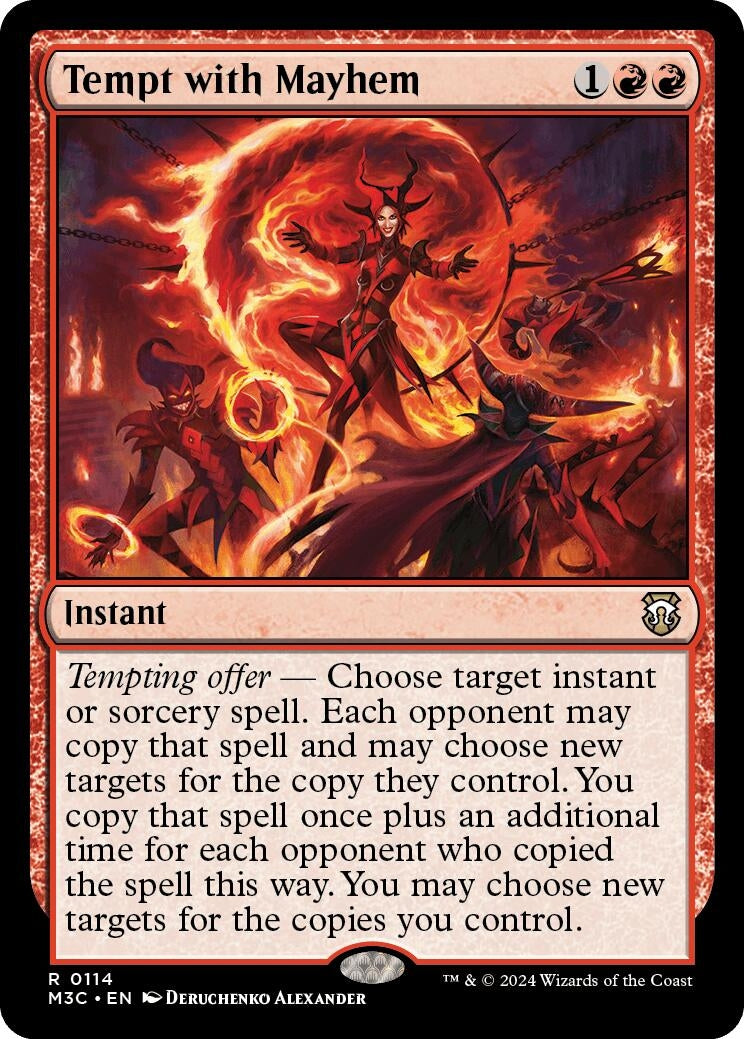 Image for Tempt with Mayhem (114) (Commander: Modern Horizons 3) - Magic: The Gathering