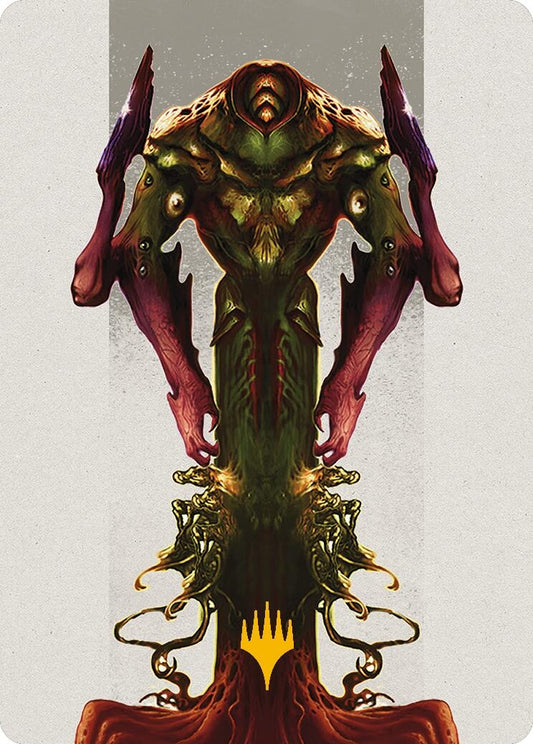 Image for Kozilek, the Broken Reality Art Card (Gold-Stamped Planeswalker Symbol) (51) (Art Series: Modern Horizons 3) - Magic: The Gathering
