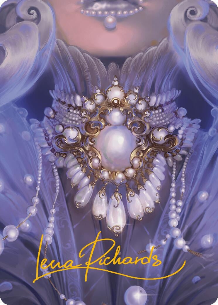 Image for Pearl Medallion Art Card (Gold-Stamped Signature) (43) (Art Series: Modern Horizons 3) - Magic: The Gathering