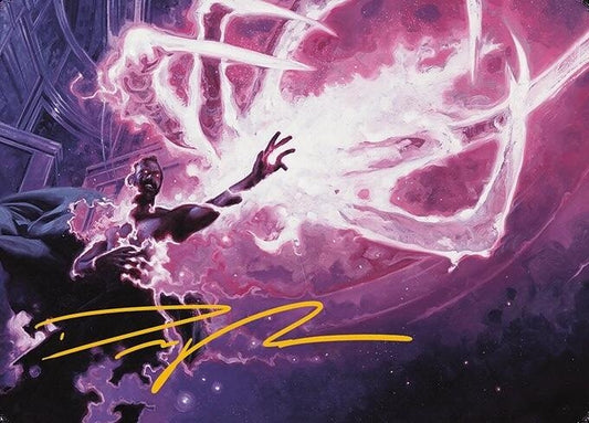 Image for Flare of Malice Art Card (Gold-Stamped Signature) (3) (Art Series: Modern Horizons 3) - Magic: The Gathering