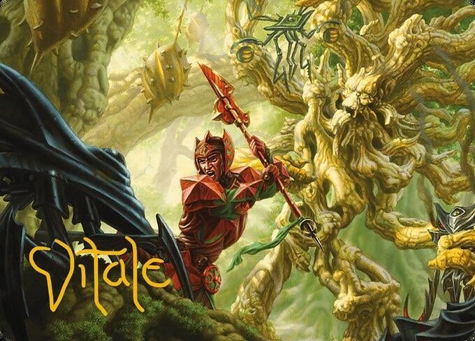 Image for Collective Resistance Art Card (Gold-Stamped Signature) (7) (Art Series: Modern Horizons 3) - Magic: The Gathering