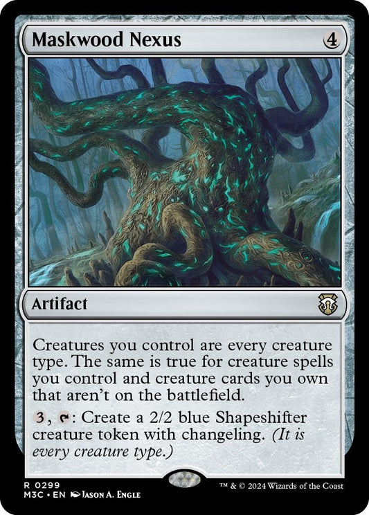 Image for Maskwood Nexus (Ripple Foil) (299) (Commander: Modern Horizons 3) - Magic: The Gathering