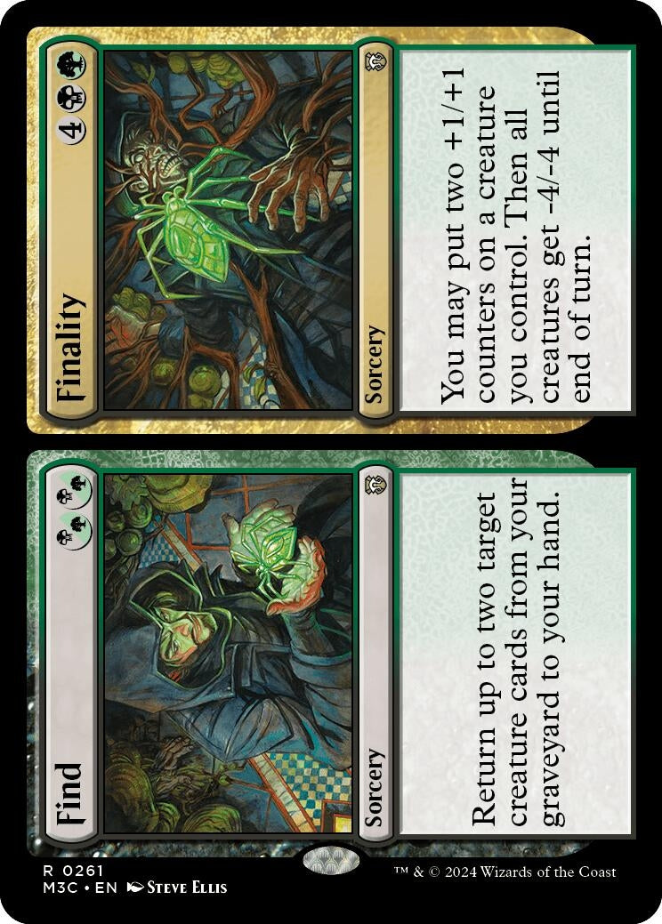 Image for Find // Finality (261) (Commander: Modern Horizons 3) - Magic: The Gathering