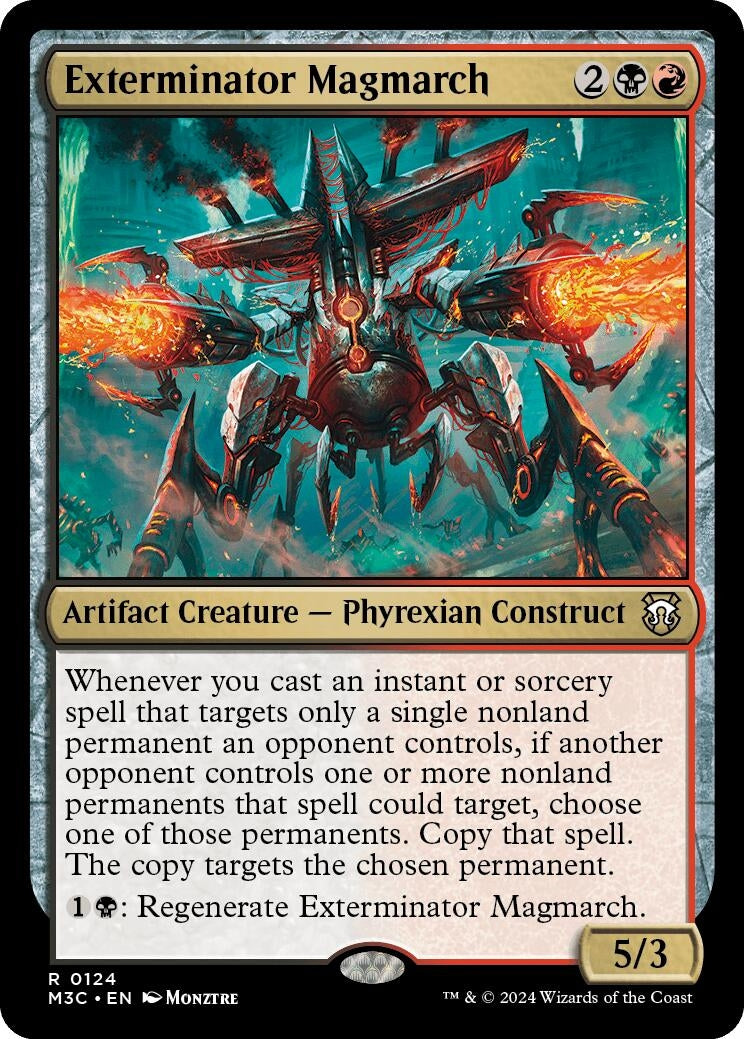 Image for Exterminator Magmarch (124) (Commander: Modern Horizons 3) - Magic: The Gathering