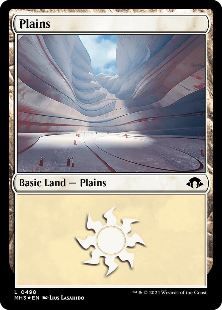 Image for Plains (0498) (Ripple Foil) (498) (Modern Horizons 3) - Magic: The Gathering