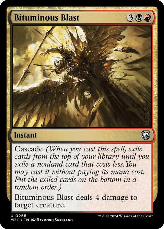 Image for Bituminous Blast (Ripple Foil) (255) (Commander: Modern Horizons 3) - Magic: The Gathering