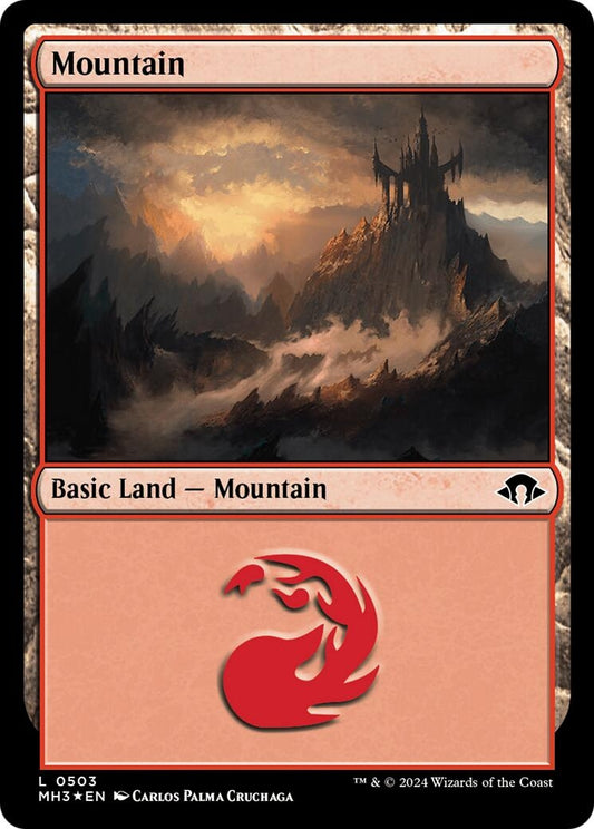 Image for Mountain (0503) (Ripple Foil) (503) (Modern Horizons 3) - Magic: The Gathering