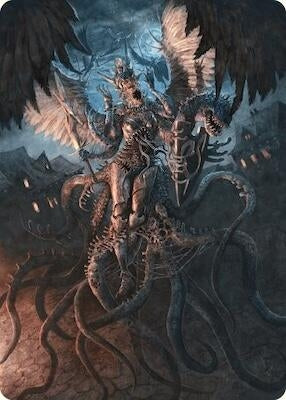 Image for Angelic Aberration Art Card (28) (Art Series: Modern Horizons 3) - Magic: The Gathering