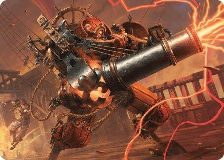 Image for Blaster Hulk Art Card (31) (Art Series: Modern Horizons 3) - Magic: The Gathering