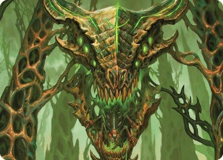Image for Colossal Dreadmask Art Card (8) (Art Series: Modern Horizons 3) - Magic: The Gathering