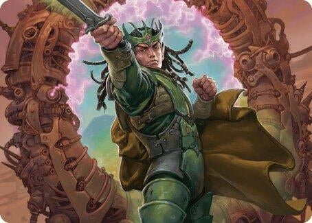 Image for Eladamri, Korvecdal Art Card (9) (Art Series: Modern Horizons 3) - Magic: The Gathering