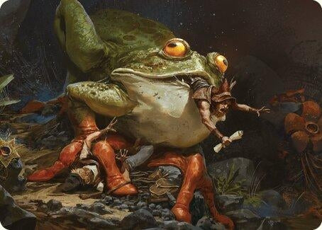 Image for Rampant Frogantua Art Card (32) (Art Series: Modern Horizons 3) - Magic: The Gathering