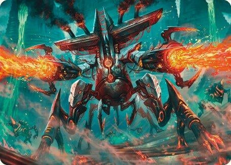 Image for Exterminator Magmarch Art Card (33) (Art Series: Modern Horizons 3) - Magic: The Gathering