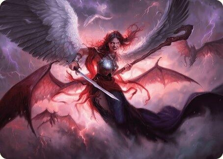Image for Kaalia of the Vast Art Card (22) (Art Series: Modern Horizons 3) - Magic: The Gathering