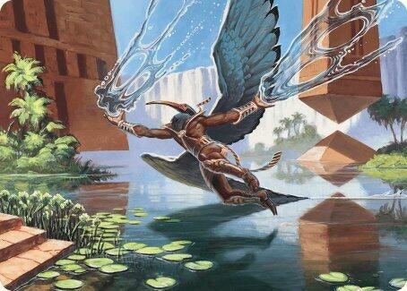 Image for Nadu, Winged Wisdom Art Card (14) (Art Series: Modern Horizons 3) - Magic: The Gathering