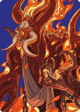Image for Phlage, Titan of Fire's Fury Art Card (50) (Art Series: Modern Horizons 3) - Magic: The Gathering