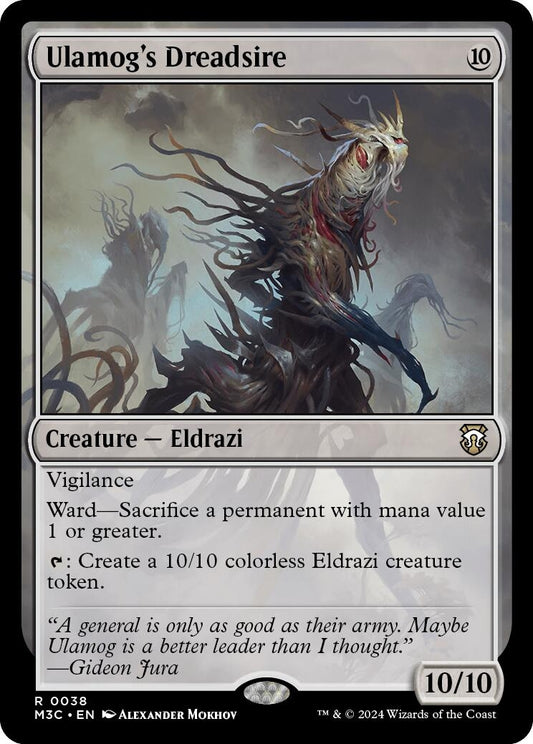 Image for Ulamog's Dreadsire (Ripple Foil) (38) (Commander: Modern Horizons 3) - Magic: The Gathering